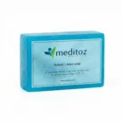 Meditoz Natural Aqua Soap - Handmade Herbal Soap with Vitamin E, 100g