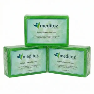 Neem-Tulsi Soap – Antibacterial & Toning Herbal Bar (3 x 100 g)